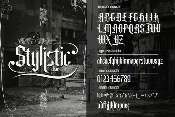 Damaskush Font PNG with transparent background - Preview 4