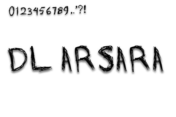 Dl Arsara Font PNG with transparent background - Preview 1