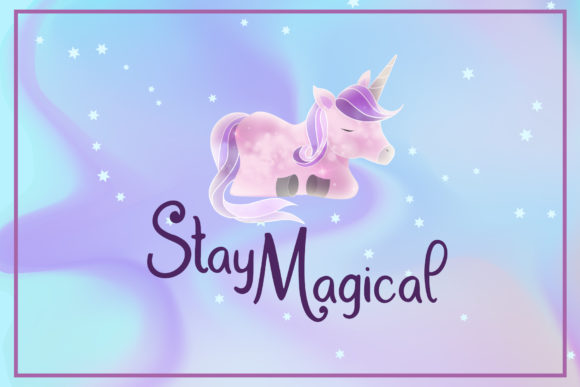 Dream Unicorn Font - Preview 1