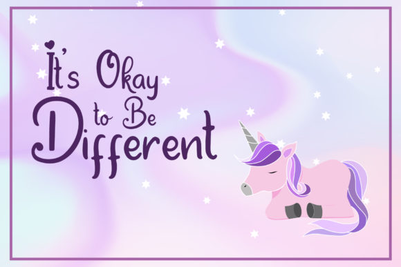 Dream Unicorn Font - Preview 3
