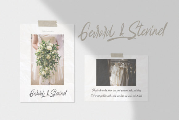 Eberthany Brush Font - Preview 2