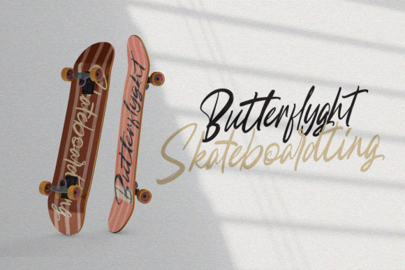 Eberthany Brush Font - Preview 3