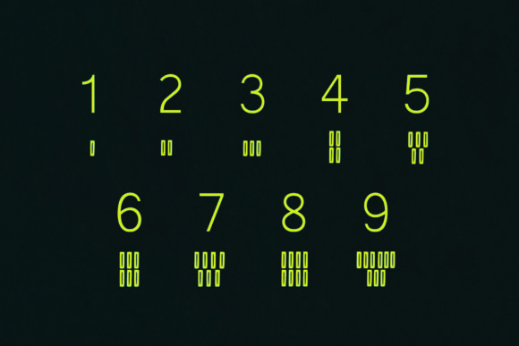 Egyptian Hieroglyph Font PNG with transparent background - Preview 1