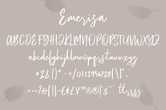 Emerisa Font - Preview 1