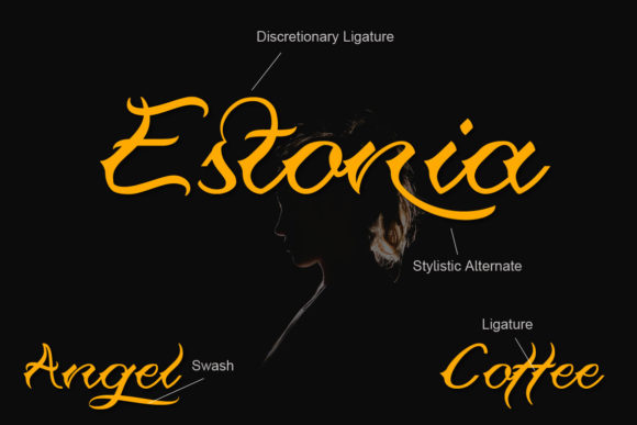 Estonia Font - Preview 1