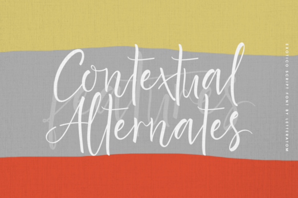 Exotico Font - Preview 1