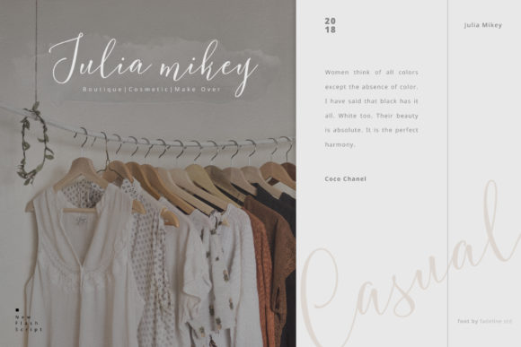 Flash Script Font - Preview 2