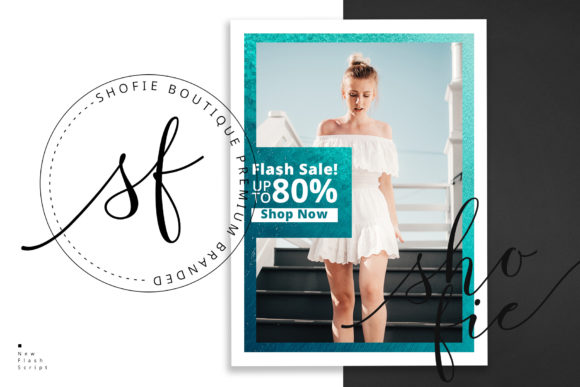 Flash Script Font - Preview 4