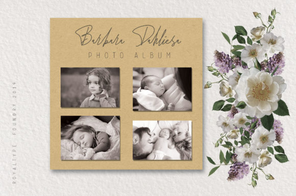 Forsythia Garden Font - Preview 3