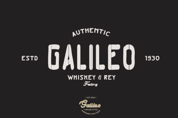 Galileo Font - Preview 2