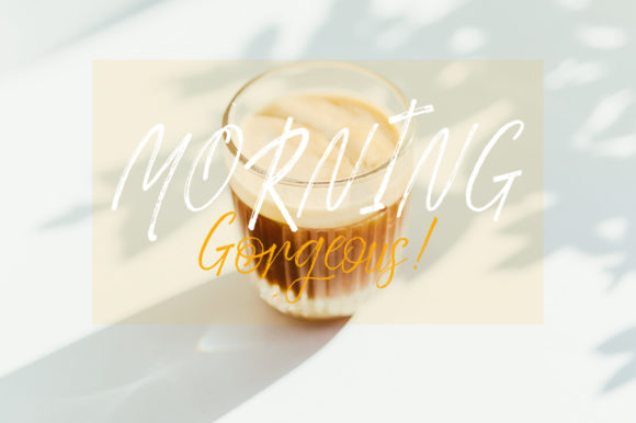 Gempita Brush Font - Preview 2