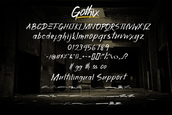 Gothix Font - Preview 5