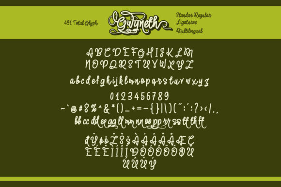 Gwyneth Font - Preview 1