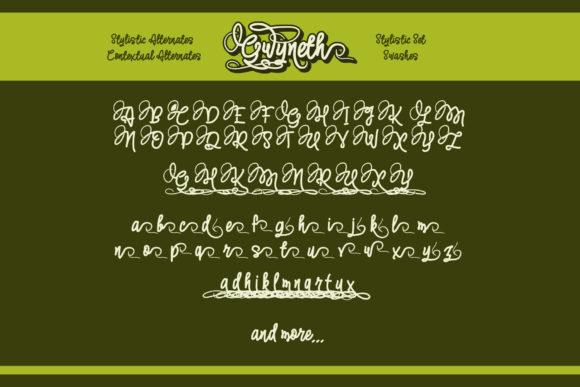Gwyneth Font - Preview 2