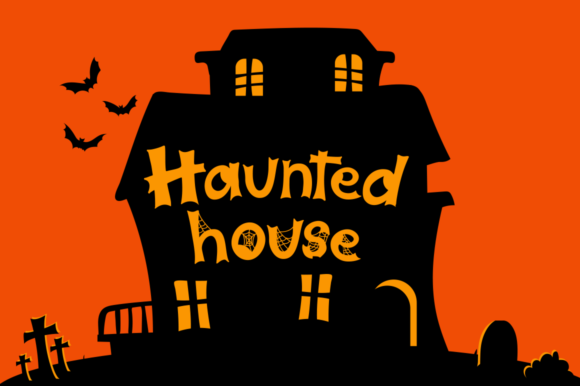 Halloweb Font PNG with transparent background - Preview 1