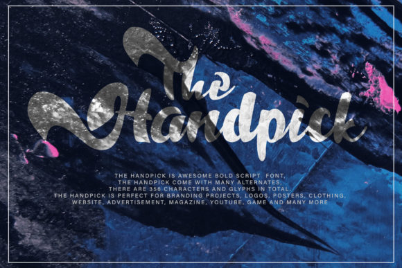 Handpick Font - Preview 3