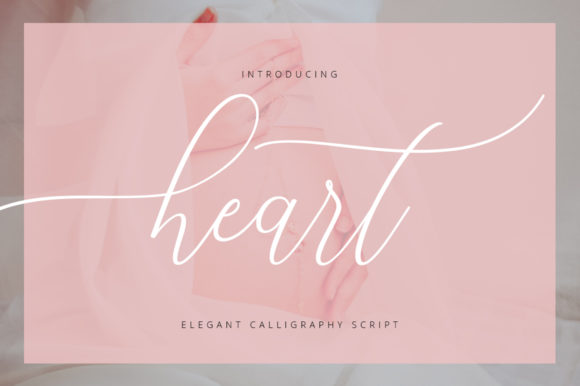 Heart Script & Handwritten Font By Musafir LAB