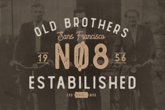 Hesland Font PNG with transparent background - Preview 4