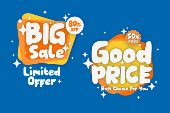 Hey Kidstoon Font PNG with transparent background - Preview 2