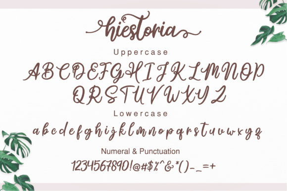Hiestoria Font PNG with transparent background - Preview 3