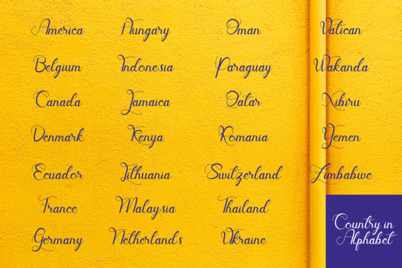 Hillary Diary Font - Preview 3