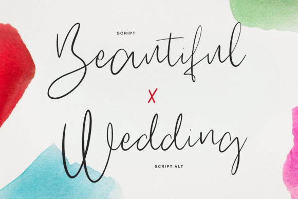 Hogart Script Font PNG with transparent background - Preview 6