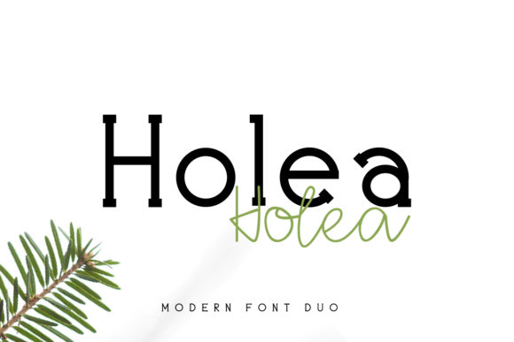 Holea Font PNG with transparent background - Preview 1