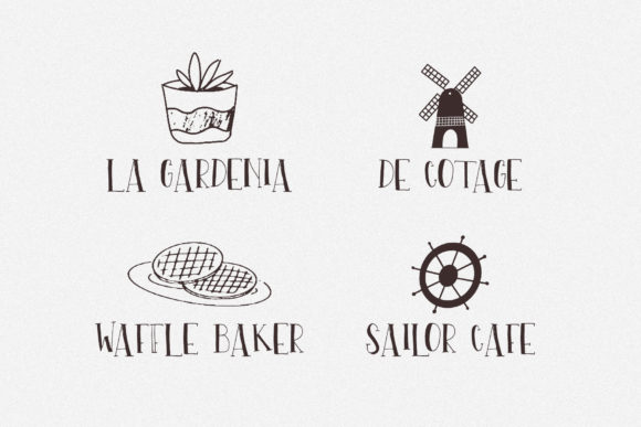 Holland Dingbats Font PNG with transparent background - Preview 4