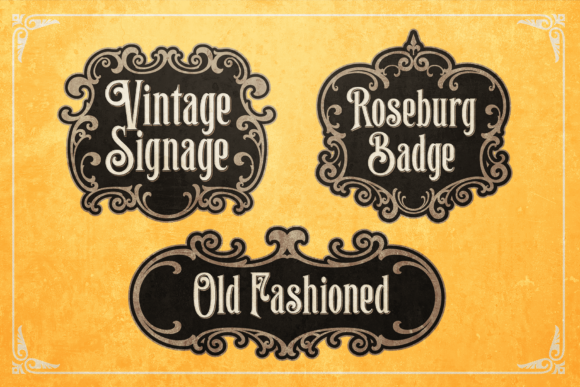 Hophus Roghus Font PNG with transparent background - Preview 4