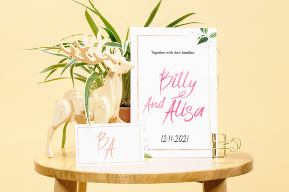 Ink Hill Font PNG with transparent background - Preview 4