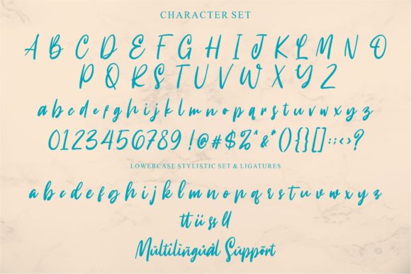 Intensity Font PNG with transparent background - Preview 6