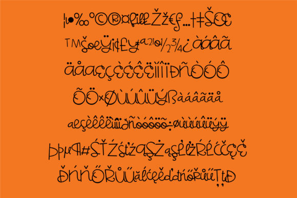 Jack Script Font PNG with transparent background - Preview 2