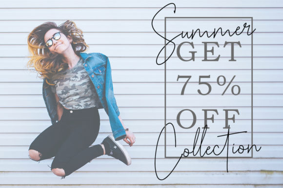 Julietta Signature Font PNG with transparent background - Preview 3
