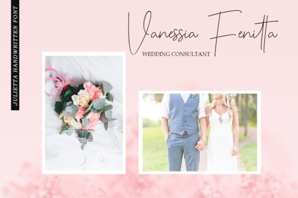 Julietta Signature Font PNG with transparent background - Preview 6