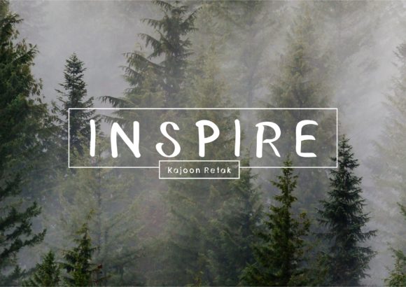 Kajoon Retak Font PNG with transparent background - Preview 1