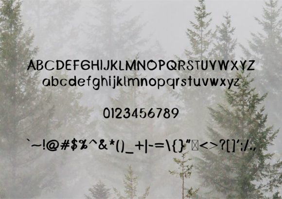 Kajoon Retak Font PNG with transparent background - Preview 3