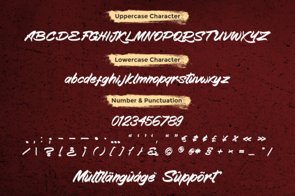 Kampiun Samgor Font PNG with transparent background - Preview 6