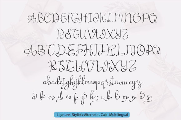 Khatabi Font PNG with transparent background - Preview 1