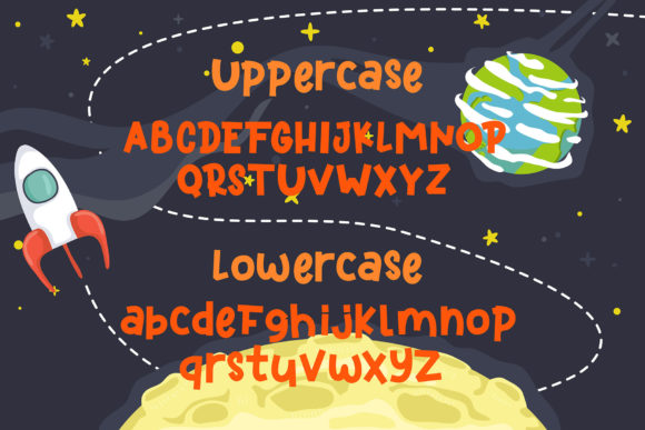 Kidspace Font PNG with transparent background - Preview 1