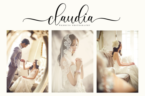 Laila Script Font font preview - 3