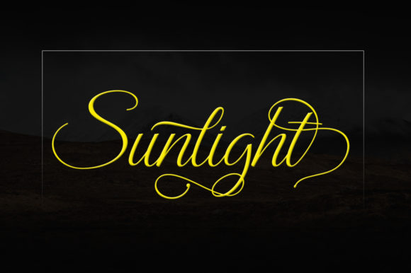 Lattera Font PNG with transparent background - Preview 3