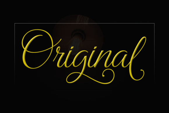 Lattera Font PNG with transparent background - Preview 5