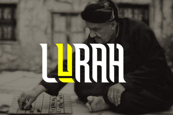 Lurah Font PNG with transparent background - Preview 1