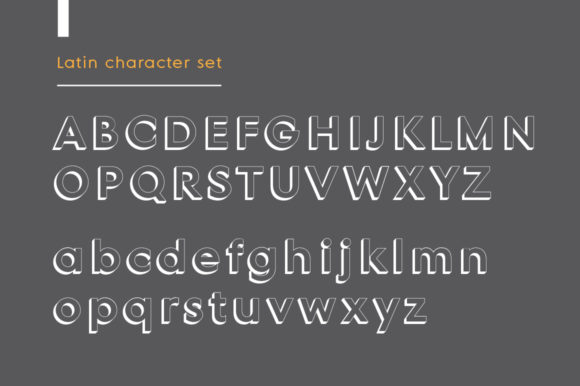 MD Grotesque Bold 3D Font PNG with transparent background - Preview 3