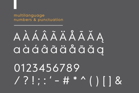 MD Grotesque Regular Font PNG with transparent background - Preview 5