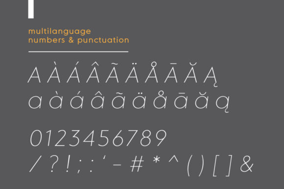MD Grotesque Thin Italic Font PNG with transparent background - Preview 5