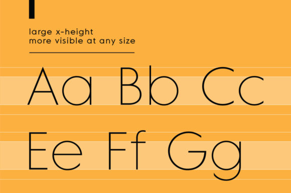 MD Grotesque Thin Font PNG with transparent background - Preview 2