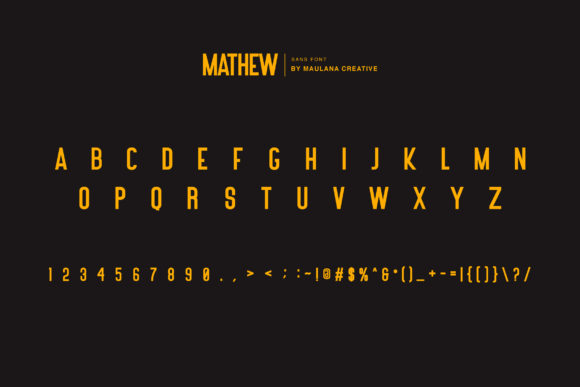 Mathew Rohas Brush Duo Font PNG with transparent background - Preview 1