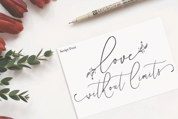 Megambe Font PNG with transparent background - Preview 4