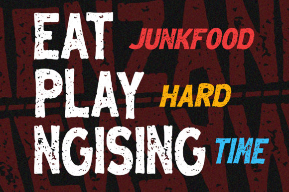 Menzanine Font PNG with transparent background - Preview 2